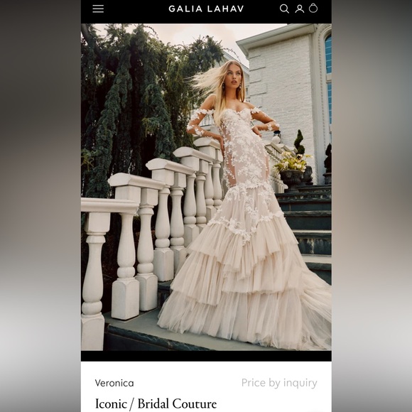 Galia Lahav Veronica Couture Wedding Gown - Picture 8 of 8